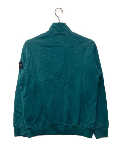 STONE ISLAND（ストーンアイランド）STONE ISLAND (ストーンアイランド) ハーフジップスウェットプルオーバー/791562720 グリーン サイズ:Sの古着・服飾アイテム
