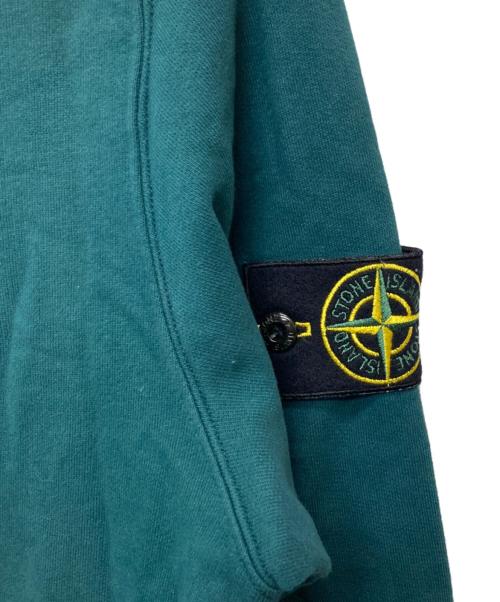 STONE ISLAND（ストーンアイランド）STONE ISLAND (ストーンアイランド) ハーフジップスウェットプルオーバー/791562720 グリーン サイズ:Sの古着・服飾アイテム