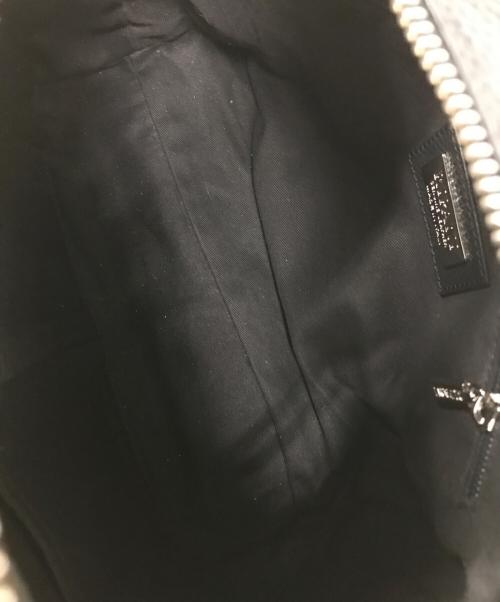 ripani（リパーニ）ripani (リパーニ) ハラコ切替レザーショルダーバッグ ブラック×ベージュの古着・服飾アイテム