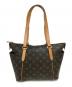 LOUIS VUITTON（ルイ ヴィトン）の古着「トータリーPMトートバッグ/モノグラム/M56688」｜ブラウン