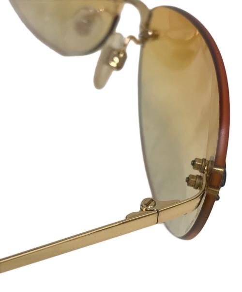 CHANEL（シャネル）CHANEL (シャネル) ココマークサングラス オレンジ サイズ:59□16 130の古着・服飾アイテム