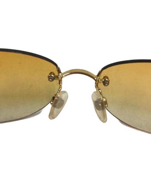 CHANEL（シャネル）CHANEL (シャネル) ココマークサングラス オレンジ サイズ:59□16 130の古着・服飾アイテム