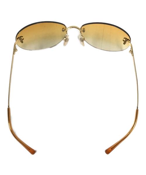 CHANEL（シャネル）CHANEL (シャネル) ココマークサングラス オレンジ サイズ:59□16 130の古着・服飾アイテム