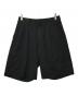 AURALEE（オーラリー）の古着「HARD TWIST GABARDINE SHORTS」｜ブラック