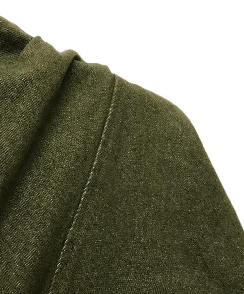 HOUSTON（ヒューストン）HOUSTON (ヒューストン) GREEN DENIM SMOCK オリーブ サイズ:SIZE 3の古着・服飾アイテム