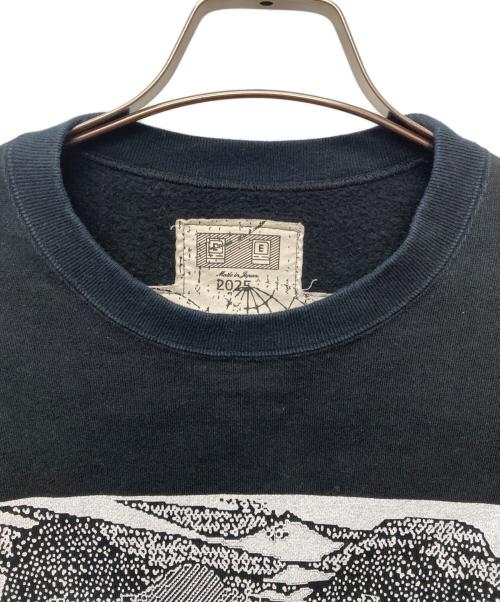 C.E（シーイー）C.E (シーイー) WASHED FK Hyperferma CREW NECK ブラック サイズ:Lの古着・服飾アイテム