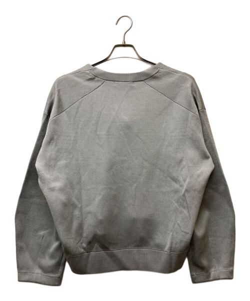 STUNNING LURE（スタニングルアー）STUNNING LURE (スタニングルアー) メタルヤーンニットブルゾン シルバー サイズ:Mの古着・服飾アイテム