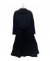 JENNE (ジェンヌ) ウールドレスコート ブラック サイズ:S：30000円