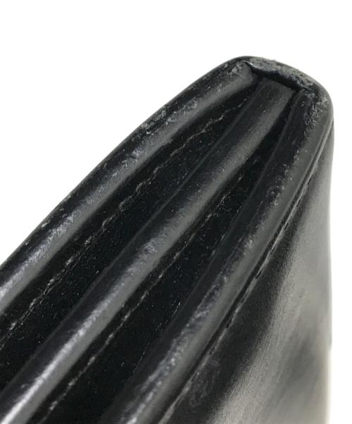 WILDSWANS（ワイルドスワンズ）WILDSWANS (ワイルドスワンズ) カウレザーロングウォレット ブラックの古着・服飾アイテム