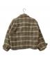 STEVEN ALAN (スティーブンアラン) NEP CHECK COCOON BLOUSON ベージュ サイズ:Ｍ：11000円