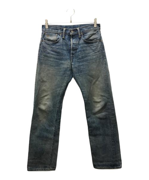 RRL（ダブルアールエル）RRL (ダブルアールエル) ボタンフライデニムパンツ インディゴ サイズ:W28の古着・服飾アイテム