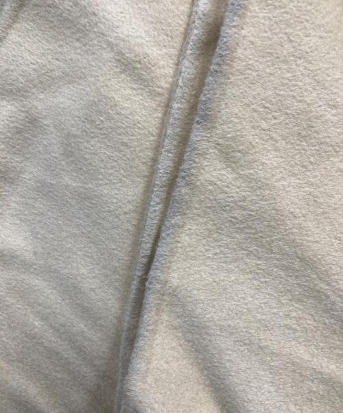 FEMMENT（ファモン）FEMMENT (ファモン) ウールカシミヤシルクリバーノーラペルコート ベージュ サイズ:1の古着・服飾アイテム