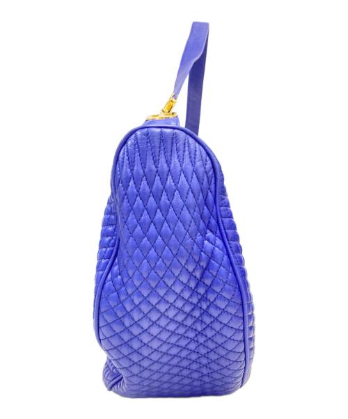 BALLY（バリー）BALLY (バリー) レザーワンショルダーバッグ ブルーの古着・服飾アイテム