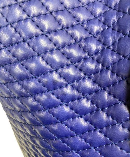 BALLY（バリー）BALLY (バリー) レザーワンショルダーバッグ ブルーの古着・服飾アイテム