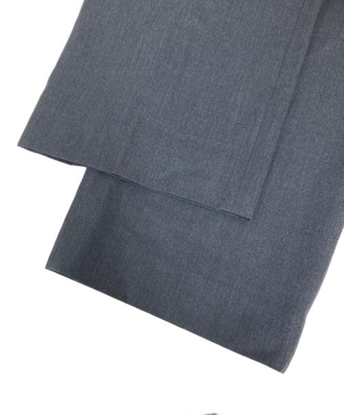 ATON（エイトン）ATON (エイトン) コンパクトウールストレートパンツ グレー サイズ:SIZE01の古着・服飾アイテム