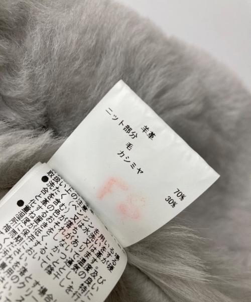 ANAYI（アナイ）ANAYI (アナイ) ムートンニットジャケット グレー サイズ:36の古着・服飾アイテム