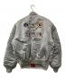 ALPHA INDUSTRIES (アルファインダストリーズ) MA-1ジャケット グレー サイズ:XL 未使用品：15000円