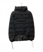 NOMADIS×UNITED ARROWSノマディス×ユナイテッドアローズ）の古着「別注ナイロンパデッド中綿ポンチョジャケット/PaddedHood」｜ブラック