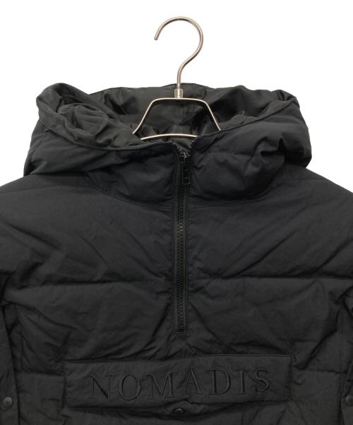 NOMADIS（ノマディス）NOMADIS (ノマディス) UNITED ARROWS (ユナイテッドアローズ) 別注ナイロンパデッド中綿ポンチョジャケット/PaddedHood ブラック サイズ:Fの古着・服飾アイテム