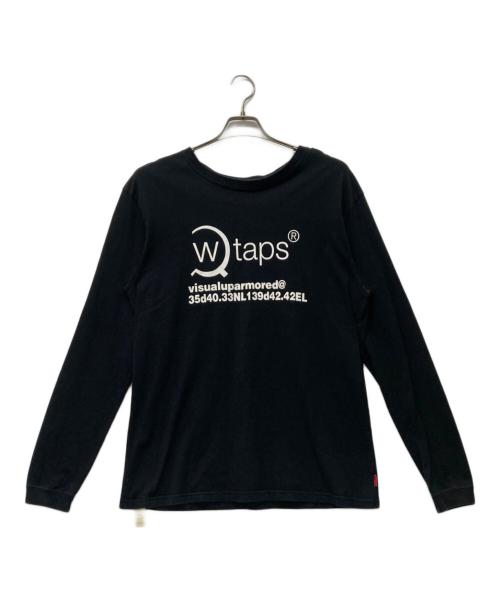 WTAPS（ダブルタップス）WTAPS (ダブルタップス) VISUAL UPARMORED L/S TEE ブラック サイズ:SIZE3の古着・服飾アイテム