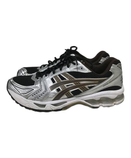 asics（アシックス）asics (アシックス) GEL-KAYANO 14 シルバー×ブラウン サイズ:29.5の古着・服飾アイテム