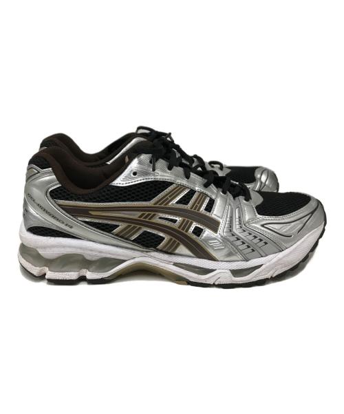 asics（アシックス）asics (アシックス) GEL-KAYANO 14 シルバー×ブラウン サイズ:29.5の古着・服飾アイテム