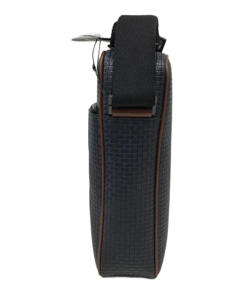 serapian（セラピアン）SERAPIAN (セラピアン) NORTH SOUTHメッセンジャーバッグ ネイビー 未使用品の古着・服飾アイテム