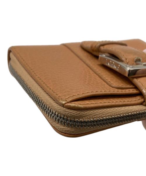 LOEWE（ロエベ）LOEWE (ロエベ) Wホックファスナー財布 キャメルの古着・服飾アイテム