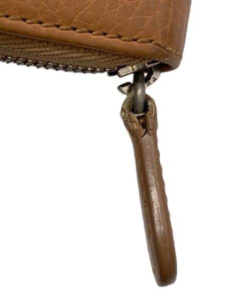 LOEWE（ロエベ）LOEWE (ロエベ) Wホックファスナー財布 キャメルの古着・服飾アイテム