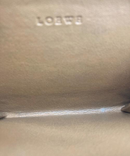 LOEWE（ロエベ）LOEWE (ロエベ) Wホックファスナー財布 キャメルの古着・服飾アイテム