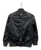 TATRASタトラス）の古着「MA-1 ダウンブルゾン」｜ブラック