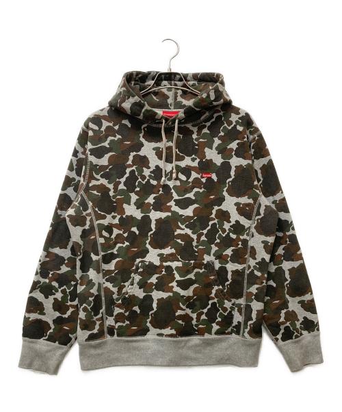 SUPREME（シュプリーム）Supreme (シュプリーム) Small Box Logo Pullover カーキ サイズ:Lの古着・服飾アイテム
