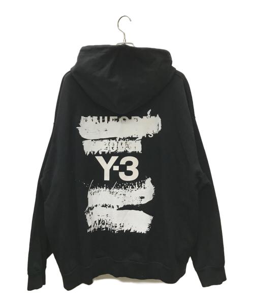Y-3（ワイスリー）Y-3 (ワイスリー) adidas (アディダス) U GFX HOODIE ブラック サイズ:2XLの古着・服飾アイテム