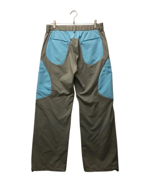 kaiko（カイコー）KAIKO (カイコー) ナイロンパンツ/KAIKO-24-020 グレー×ブルー サイズ:Size3の古着・服飾アイテム