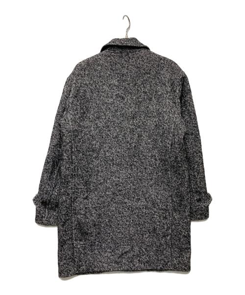 KENZO（ケンゾー）KENZO (ケンゾー) 23AWウールツイードコート/FC65MA0219OJ ブラック サイズ:48の古着・服飾アイテム