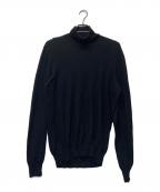 Maison Margielaメゾンマルジェラ）の古着「エルボーパッチタートルネックニット」｜ブラック