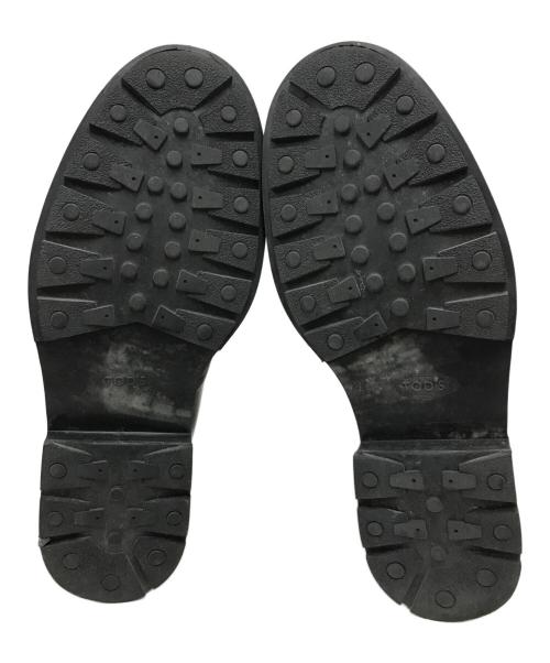 TOD'S（トッズ）TOD'S  (トッズ) ラバーパネルダービーシューズ ブラック サイズ:8 1/2 Aの古着・服飾アイテム