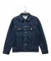Jeanik（ジーニック）の古着「3rdタイプウォッシュドインディゴコットンデニムジャケット」｜インディゴ