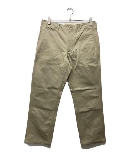 F.O.B FACTORY（エフオービー ファクトリー）F.O.B FACTORY (エフオービー ファクトリー) アーミートラウザー ベージュ サイズ:SIZE 4 / LLの古着・服飾アイテム