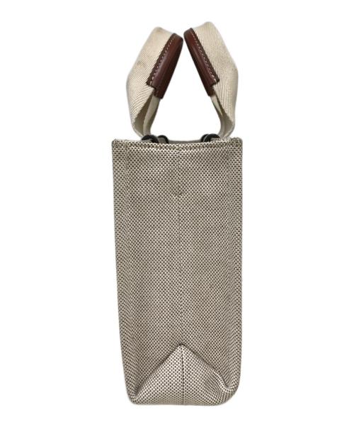 Chloe（クロエ）Chloe (クロエ) 2way Woody スモールショルダーバッグ ブラウン×ベージュの古着・服飾アイテム