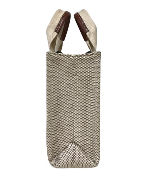 Chloe（クロエ）Chloe (クロエ) 2way Woody スモールショルダーバッグ ブラウン×ベージュの古着・服飾アイテム