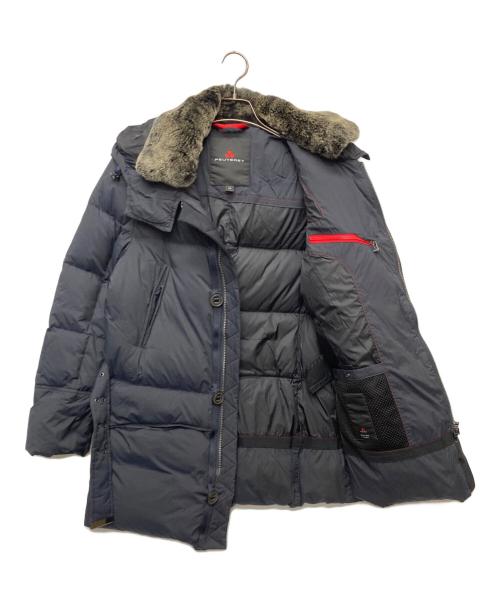 PEUTEREY（ピューテリー）PEUTEREY (ピューテリー) ハリケーンダウンジャケット ネイビー サイズ:44の古着・服飾アイテム