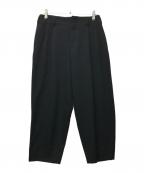 COMME des GARCONS HOMME PLUSコムデギャルソンオムプリュス）の古着「2タックワイドパンツ」｜ブラック