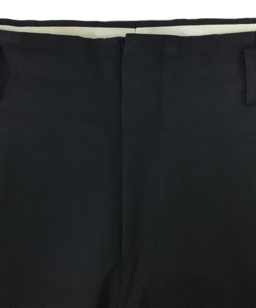 COMME des GARCONS HOMME PLUS（コムデギャルソンオムプリュス）COMME des GARCONS HOMME PLUS (コムデギャルソンオムプリュス) 2タックワイドパンツ ブラック サイズ:ＸＳの古着・服飾アイテム