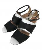 SPORT MAXスポーツマックス）の古着「ヒールサンダル」｜ブラック