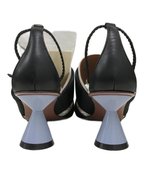 SPORT MAX（スポーツマックス）SPORT MAX (スポーツマックス) ヒールサンダル ブラック サイズ:361/2の古着・服飾アイテム