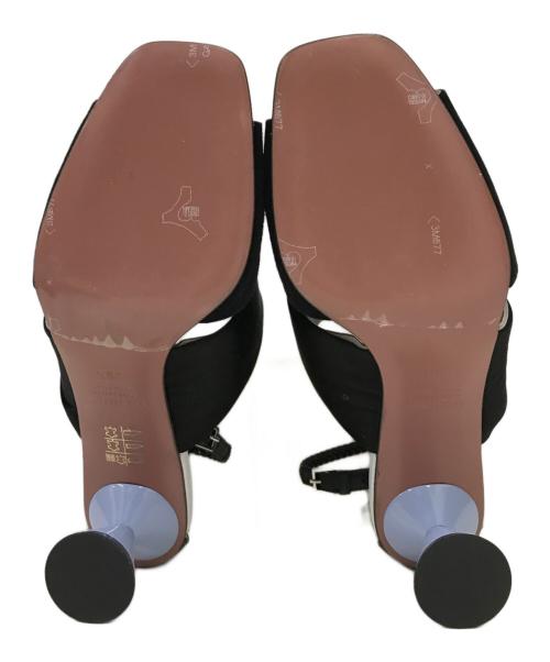 SPORT MAX（スポーツマックス）SPORT MAX (スポーツマックス) ヒールサンダル ブラック サイズ:361/2の古着・服飾アイテム