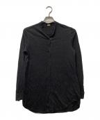 MUSE de Deuxieme Classeミューズ ドゥーズィエム クラス）の古着「J-LINEN シャツ」｜ブラック