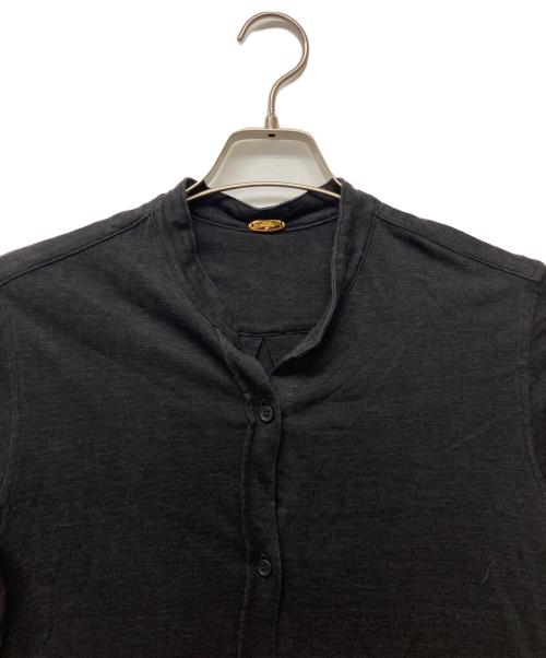 MUSE de Deuxieme Classe（ミューズ ドゥーズィエム クラス）MUSE de Deuxieme Classe (ミューズ ドゥーズィエム クラス) J-LINEN シャツ ブラック サイズ:-の古着・服飾アイテム