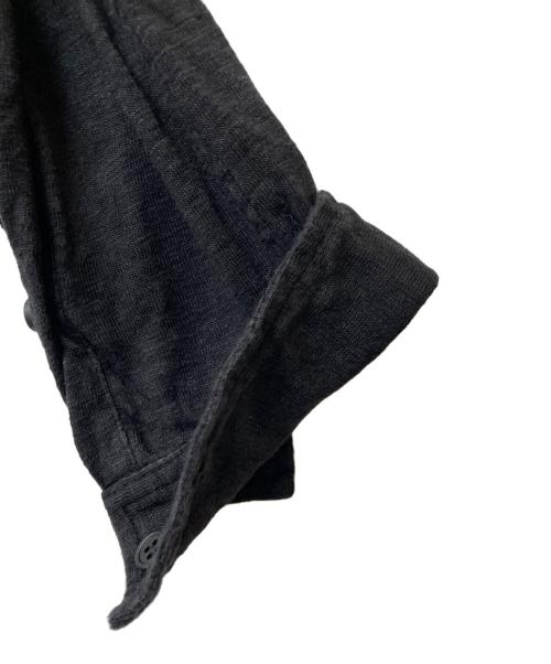 MUSE de Deuxieme Classe（ミューズ ドゥーズィエム クラス）MUSE de Deuxieme Classe (ミューズ ドゥーズィエム クラス) J-LINEN シャツ ブラック サイズ:-の古着・服飾アイテム